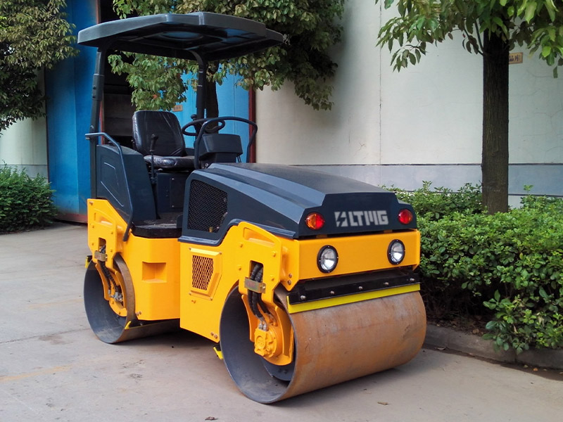 small road roller machine