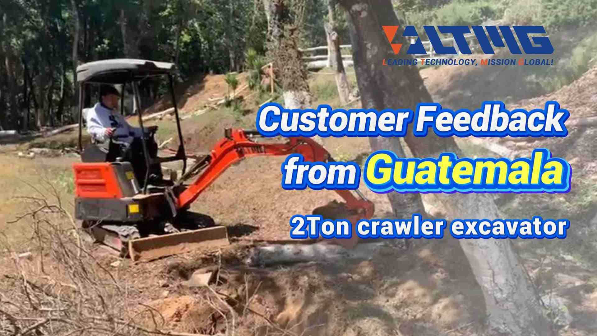 Guatemala Job Site Feedback – 2 Ton Mini Excavator in Action