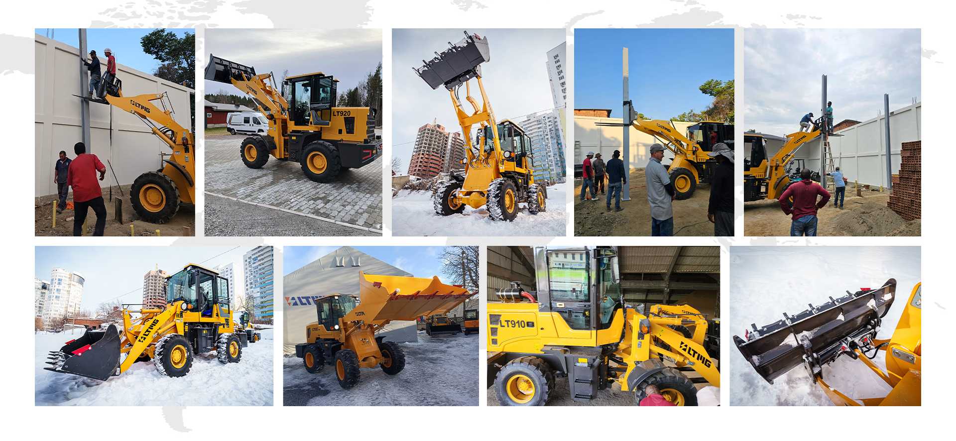 Application of 3 ton wheel loader