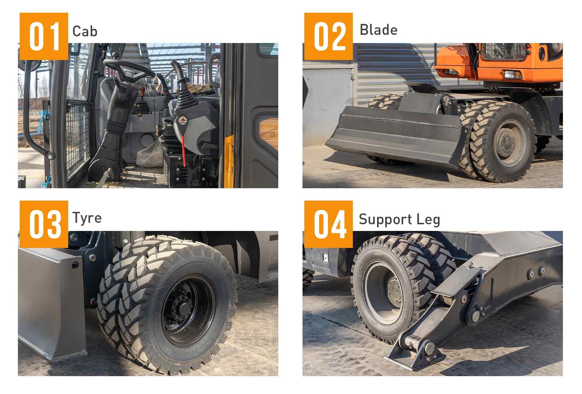 15 Ton Wheel Excavator