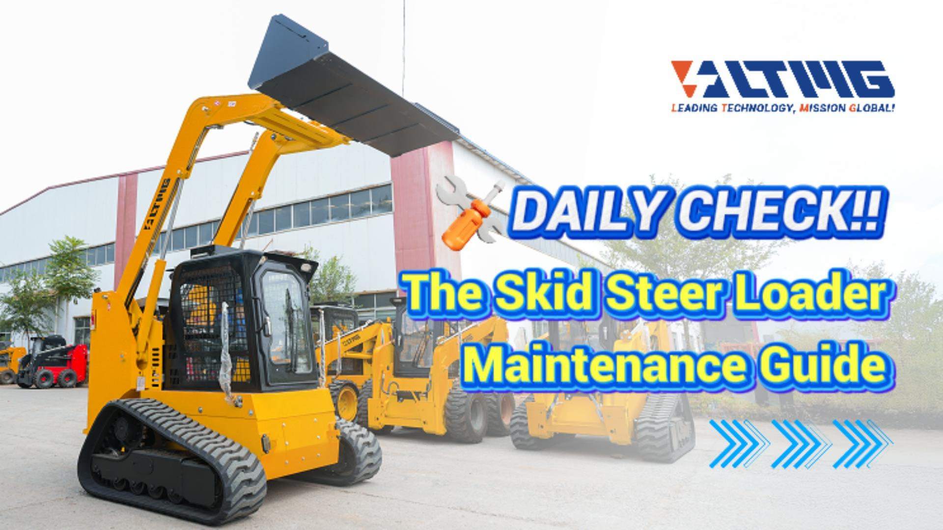 دليل الصيانة اليومية للجرافة الانزلاقية LTS125