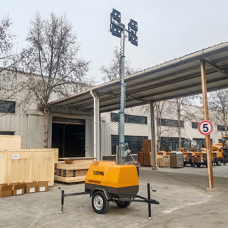 Portable Light Tower 7m for outdoor construction