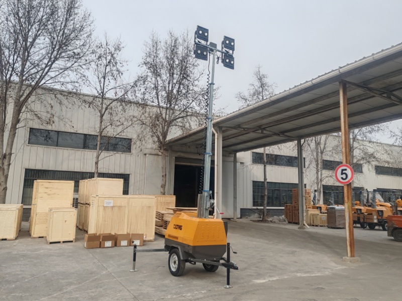 أبراج الإضاءة: إضاءة متنقلة فعّالة لمواقع البناء والطوارئ