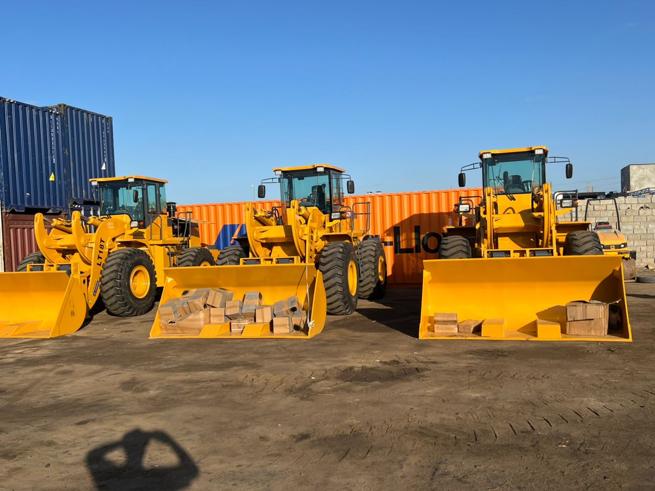 forklift loader machine forklift loader machine