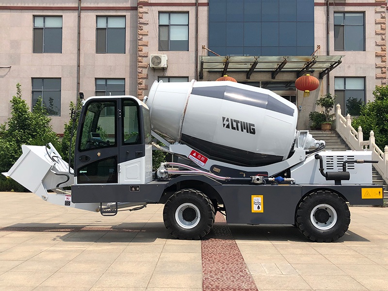 2.5m&sup3; concrete mixer truck