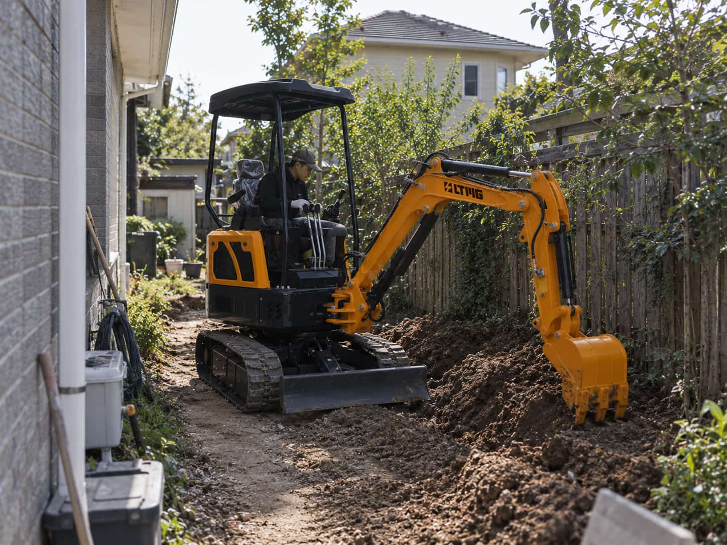 LTMG mini excavator